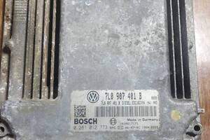 Блок управления двигателем Volkswagen Touareg 3,0 2002-2010 7l0907401b