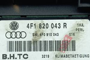 Блок управління пічкою клімат Audi A6 (C6) 2004-2011 4F1820043R