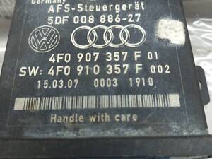 Блок управління світлом фар Audi A3 (8P) 2003-2012 4f0907357f
