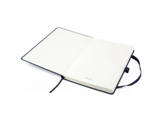 Блокнот Axent Partner Prime 145х210 мм A5 96 аркушів у клітинку Синій (8305-02-A) - Фото 4