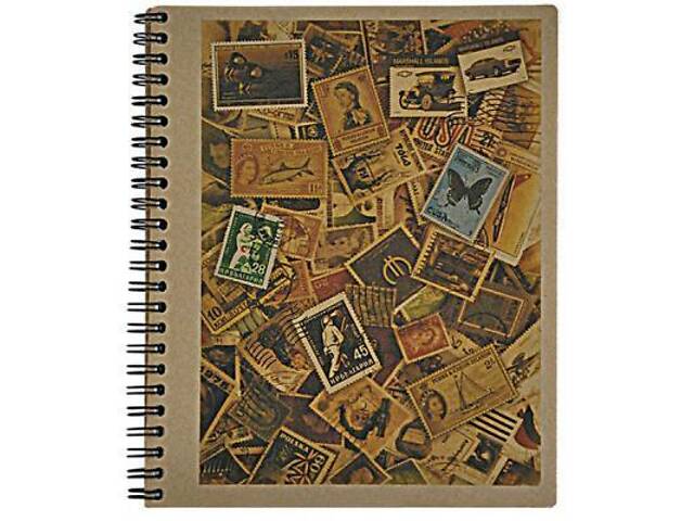 Блокнот Buromax spiral side, А5, 80 аркушів, KRAFT, квадрат (асортимент) (BM.2415) - Фото 3