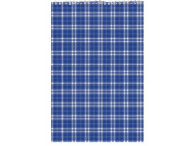 Блокнот Buromax spiral top, А4, 48sheets, square, blue (BM.2460-02) - Фото 1