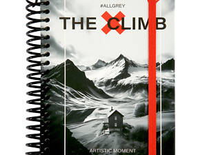 Блокнот для записів на спіралі в клітинку А6 YES 7 БЦ Artistic moment 152025 64 аркуші.