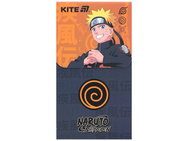 Блокнот Kite на магніті Naruto 60 аркушів, клітинка (NR24-092) - Фото 1