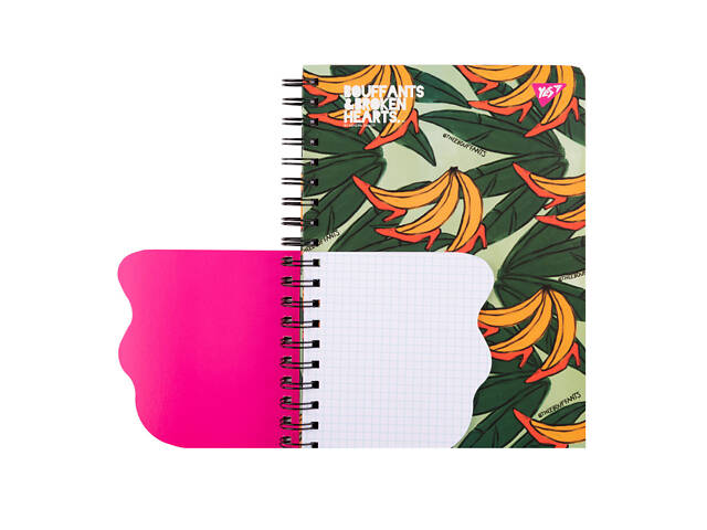 Блокнот на спіралі 2 в 1 у клітинку YES BBH 151845 - Фото 2