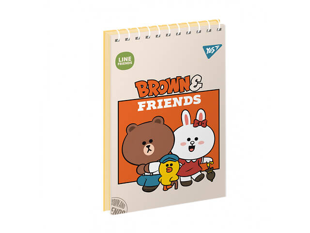 Блокнот YES Line Friends 151968 80 листов - Фото 3