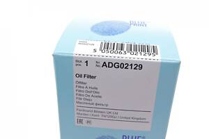 BLUE PRINT ADG02129 Фильтр масляный Hyundai Accent/i30/Elantra 1.1/1.5/1.6CRDi 05-