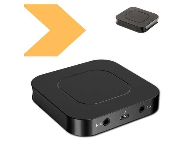 Bluetooth аудіо ресивер-трансмітер з вбудованим акумулятором XPRO BT-13 RX/TX чорний (MAW-42255_383) - Фото 2