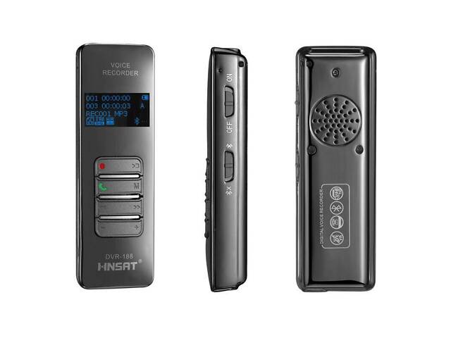 Bluetooth диктофон для записи телефонных разговоров c мобильного телефона HNSAT DVR-188 8 Гб (100667) - Фото 4