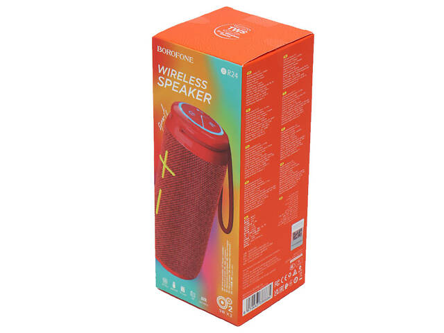 Bluetooth Колонка Borofone BR24 Red - Фото 2