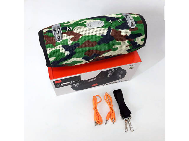 Bluetooth Колонка JBL XERTMT2 Mini (аналог). Цвет: камуфляж - Фото 6