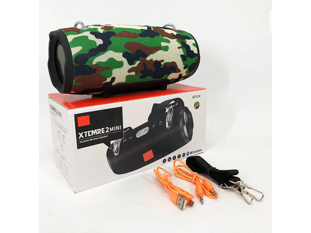 Bluetooth Колонка JBL XERTMT2 Mini (аналог). Цвет: камуфляж - Фото 7