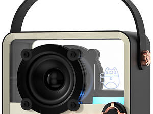 Bluetooth колонка QD05 Retro Style Black