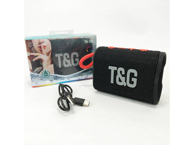 Bluetooth-колонка TG396. Цвет: черный - Фото 3