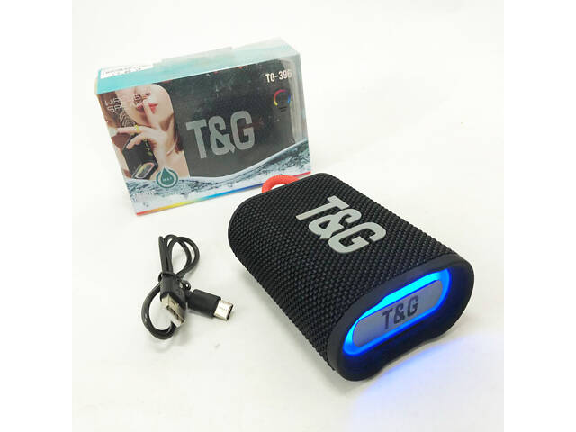 Bluetooth-колонка TG396. Цвет: черный - Фото 9