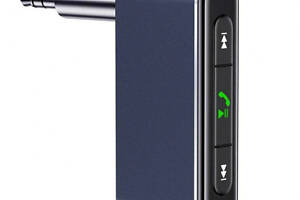 Bluetooth ресивер Usams US-SJ519 3.5DC Mini Car Wireless Audio Receiver BT5.0 Grey