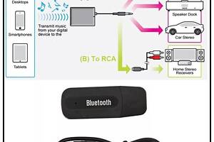 Bluetooth трансмітер модулятор аудіо ресивер USB