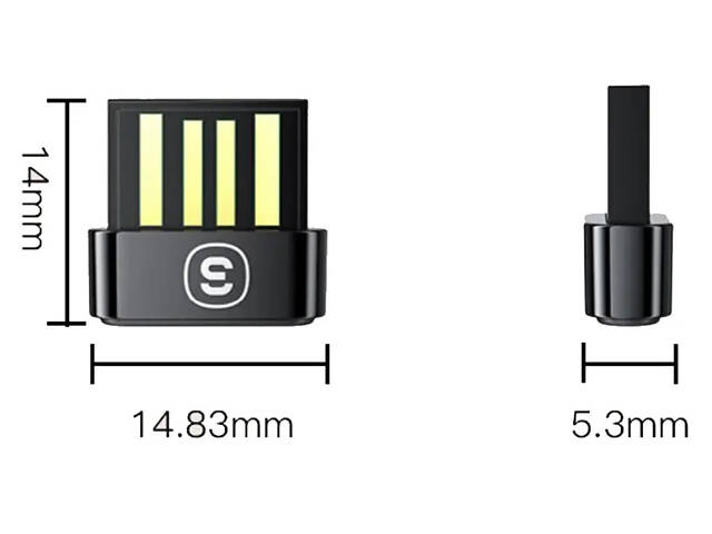 Bluetooth USB адаптер Essager ES-BT07 V5.1 для компьютера, ноутбука - Фото 2