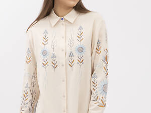 Блуза Lesia Моніфа 04 Бежевый 50 (15210000050)