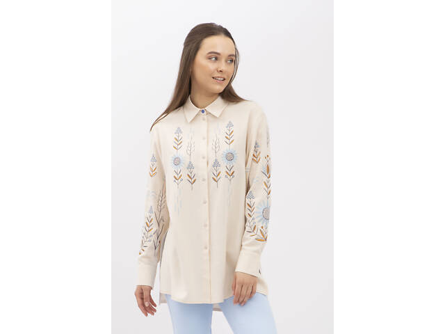 Блуза Lesia Монифа 04 Бежевый 50 (15210000050) - Фото 1