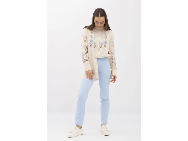 Блуза Lesia Монифа 04 Бежевый 50 (15210000050) - Фото 6