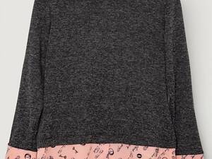 Блуза-обманка — уценка, цвет серо-персиковый, 230R542-5-U