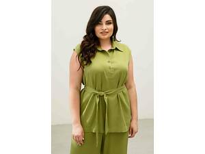 Блуза RiMari Еви БЛ 0123 48 Зеленый (18808)