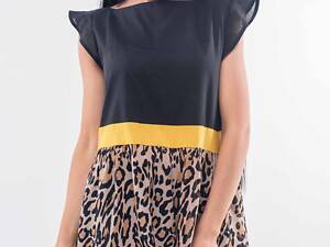 Блуза RiMari Лео БЛ 42.2-66/19 44 Чорний (8876)