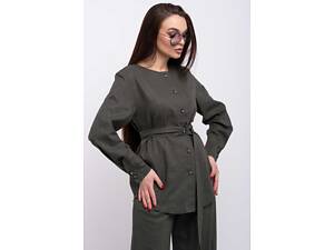 Блуза RiMari Леонила БЛ 0120 44 Хаки (10861)