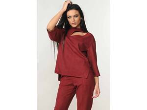 Блуза RiMari Роу БЛ 30.1-74/18 44 Бордовый (7132)