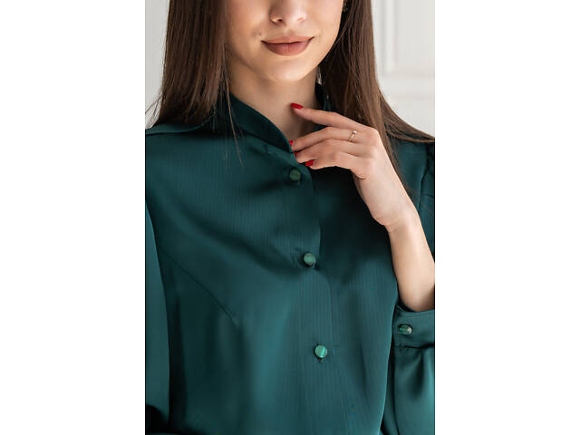 Блуза RiMari Иви БЛ1023 48 Изумрудный (20004) - Фото 3