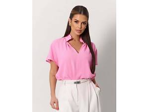 Блузы ISSA PLUS 15161 XXL розовые