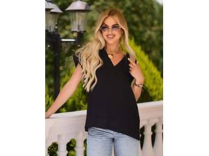 Блузы ISSA PLUS 15219 XXL черный