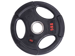 Блины диски обрезиненные LIFE FITNESS SC-80154B-5 5кг Черный