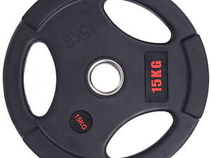 Блины диски обрезиненные LIFE FITNESS SC-80154B-15 15кг Черный