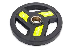 Блины диски полиуретановые Zelart TA-5344-10 10кг Черный