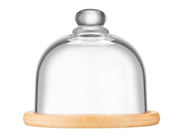 Блюдо Ardesto зі скляною кришкою 12 см (AR2612BD) - Фото 1