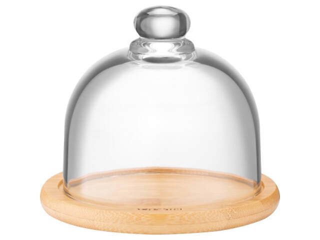 Блюдо Ardesto зі скляною кришкою 12 см (AR2612BD) - Фото 2