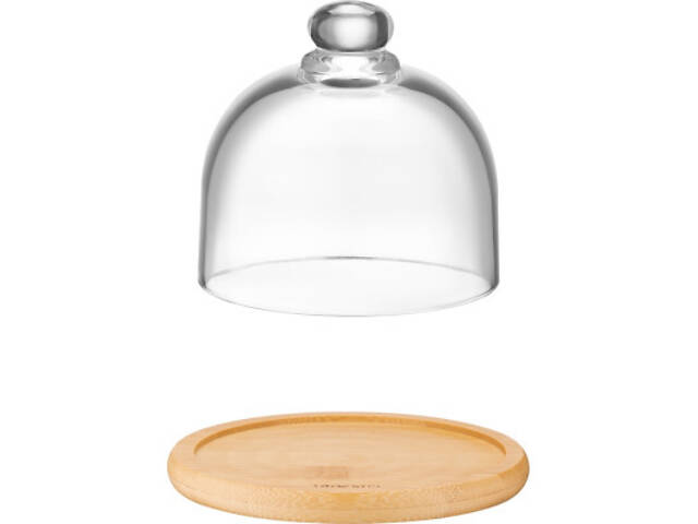 Блюдо Ardesto зі скляною кришкою 12 см (AR2612BD) - Фото 3