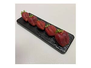 Блюдо для подачі Olens Чорний обеліск 102-673 29,5х10х1,7 см чорне