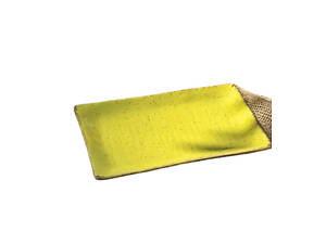 Блюдо для суші та канапе Декор Кераміка Freedom Yellow FY-6712 жовте