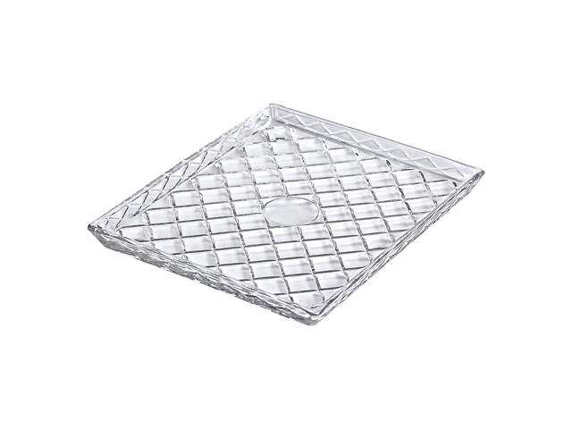 Блюдо для закусок Lirmartur скляне 24,5*20,5*2 см HP-YH-39 - Фото 2