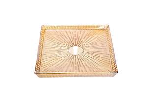 Блюдо для закусок скляне 24,5*20,5*2 см прямокутне HP-YH-54