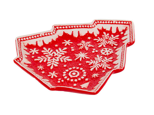 Блюдо Lefard Snowflake 824-008 23х20х2, 5 см - Фото 3