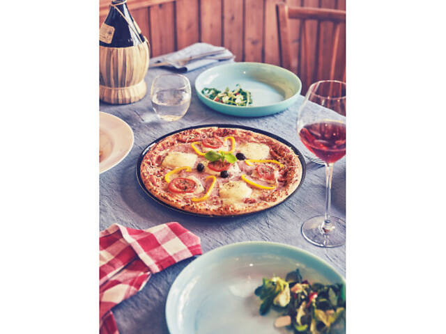 Блюдо Luminarc Friends Time 25 см Бірюзове (P6386) - Фото 4