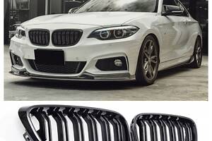 BMW 2 F22 F23 M2 F82 РЕШІТКА ЧОРНА