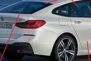 BMW 6 GT GRAN TURISMO G32 ЗАДНЯ ЧЕТВЕРТЬ ПРАВЕ КРИЛО