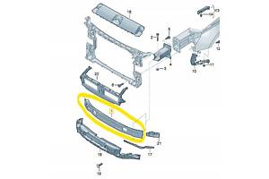 AUDI A4 B9 | A5 2016- Усилитель переднего бампера
