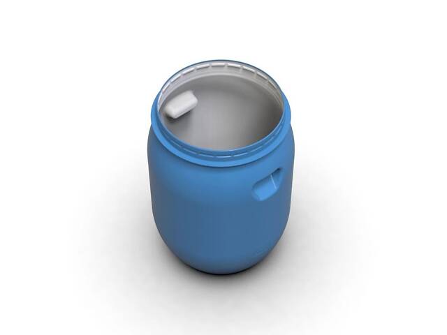 Бочка для бродіння 55 л з металевим хомутом та винним клапаном U-подібним - Фото 6