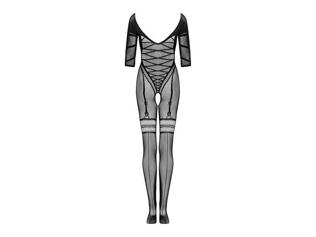 Бодистокинг Obsessive Bodystocking G329 XL/XXL черный (SO7694) - Фото 5